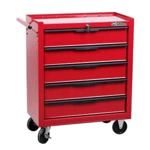 Hilka Heavy Duty 5 Drawer Trolley Bbs