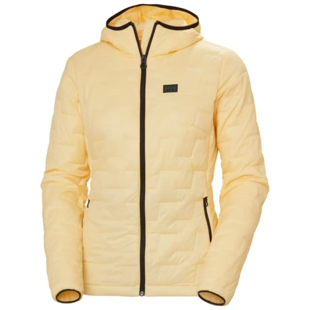 Helly Hansen Womens insulated hooded waterproof jacket Helly Hansen Lifaloft Jaune Female L