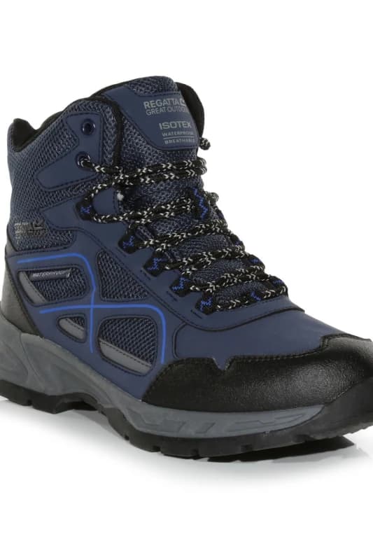 Regatta Regatta Men Vendeavour Walking Boots in Mid Navy Size: 6.5 Mid Navy 6.5 Male 5063019175775