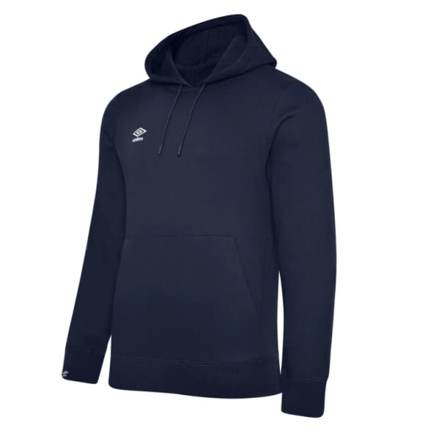Umbro Umbro Men Club Leisure Hoodie in Navy Size: Small Navy S Male 5063107692498