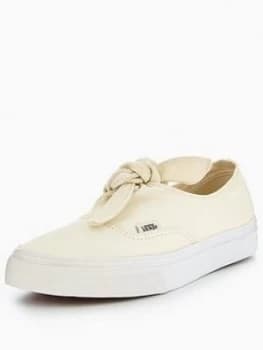 Vans UA Authentic Knotted Off White Off White Size 3 Women