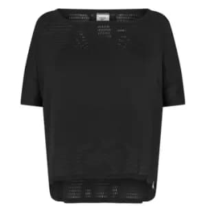 Reebok Performance T Shirt Womens - Black
