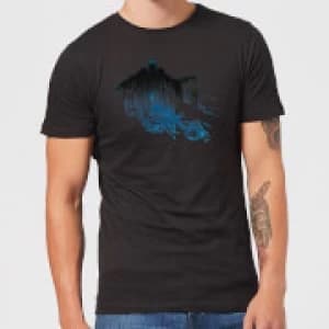 Harry Potter Dementor Silhouette Mens T-Shirt - Black