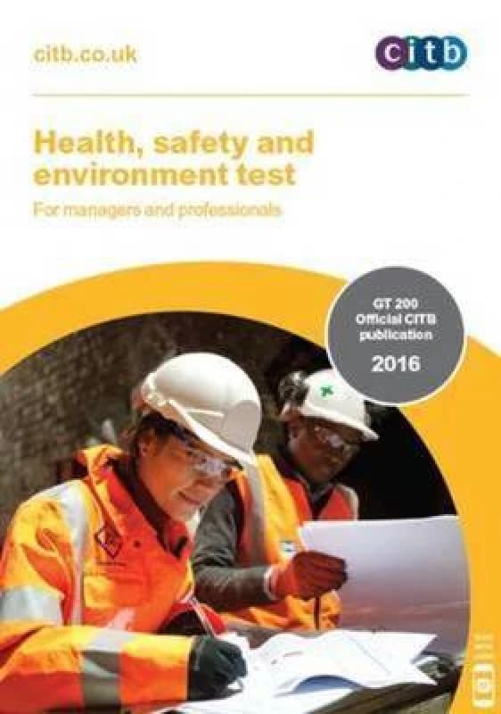 Health Safety and Environment Test by Construction Industry Training Board Paperback