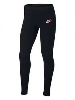 Nike Sportswear Older Girls JDI Favourite Legging Black Size Xs6 8 Years Women