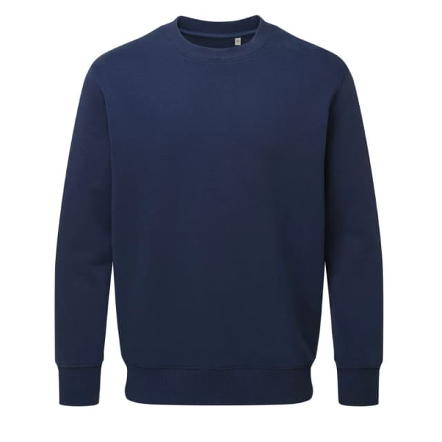 Anthem Mens Plain Sweatshirt in Navy Size: XS Navy Male XS