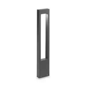 Vega 1 Light Outdoor Bollard Anthracite IP44, G9