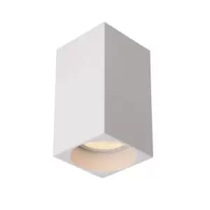 Lucide Delto Modern Surface Mounted Ceiling Spotlight LED Dim to warm GU10 1x5W 2200K3000K White
