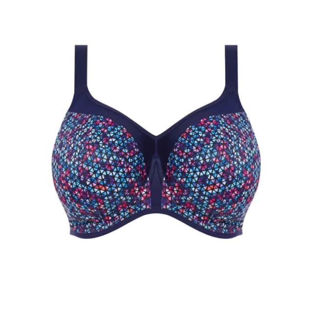 Elomi UnderwiredSports bra Elomi Energise Bleu Female 120E