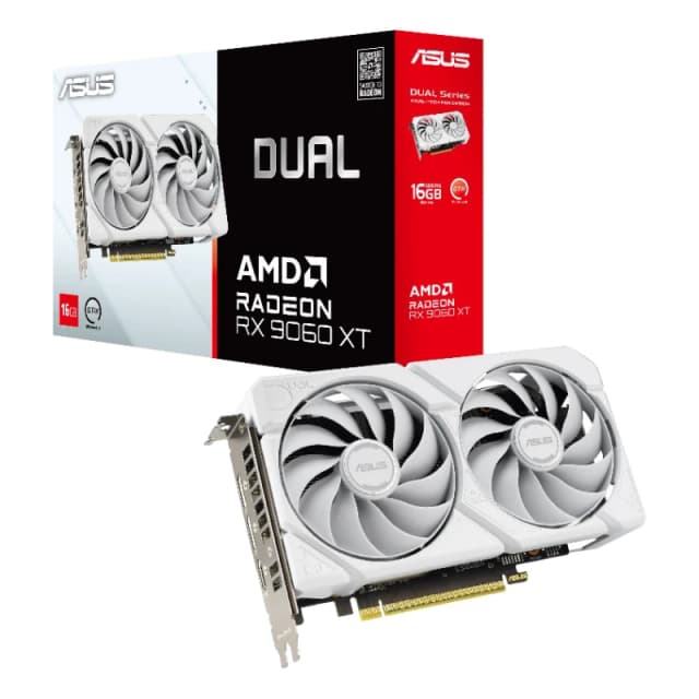 ASUS Dual Radeon RX 9060 XT 16GB GDDR6 90YV0LG3-M0NA00