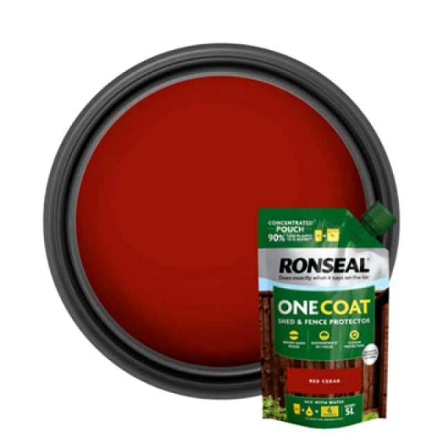Ronseal KCB.8174503.80900.73 One Coat Shed & Fence Refill Pouch Re... KCB.8174503.80900.73