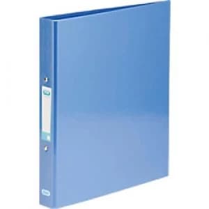 ELBA Ring Binder Classy Laminated Board A4+ 2 ring 25mm Metallic Blue
