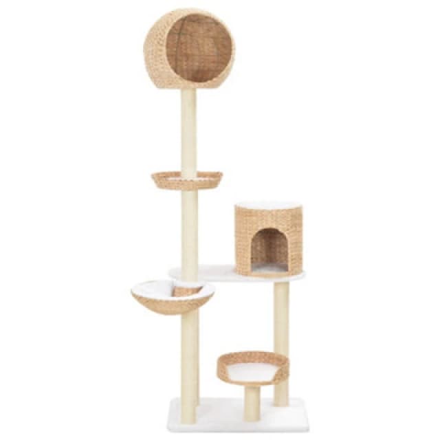 VIDAXL Cat Tree with Sisal Scratching Post Seagrass Vidaxl 170734