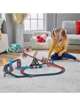 Thomas & Friends Crystal Caves Adventure Train Track Set, One Colour