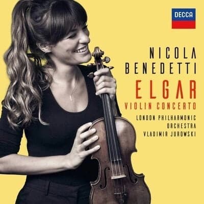 Nicola Benedetti Elgar - Violin Concerto by Edward Elgar CD Album