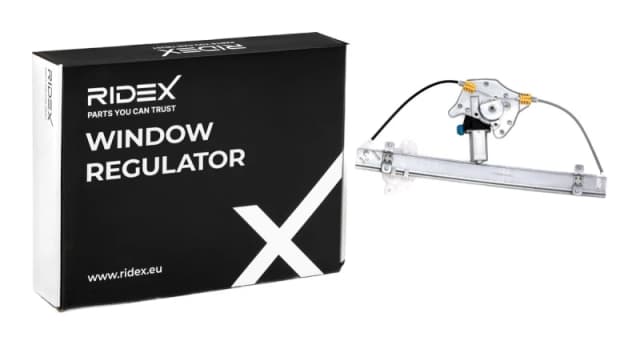 RIDEX 1561W0345 Window regulator Left Front, Operating Mode: Electric, with electric motor Window Winder (1561)