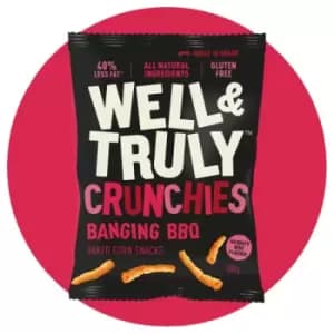 Well & Truly Crunchies - Banging BBQ - 30g x 10