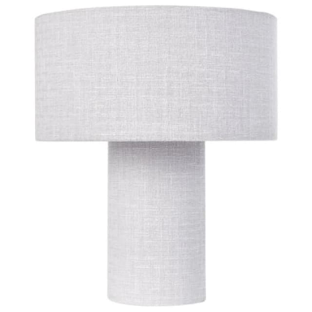 Beliani Table Lamp Malips Grey