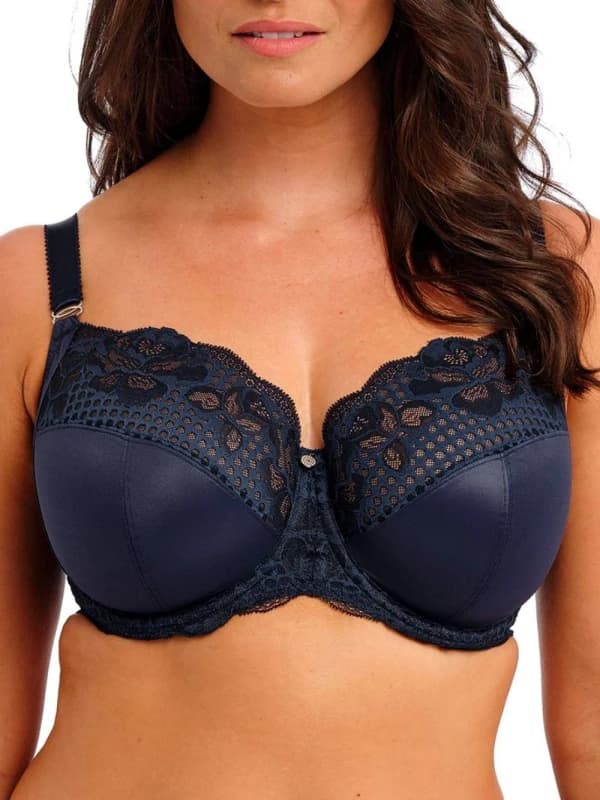 Fantasie Womens Reflect Side Support Bra in Blue Size: 36E Blue Female 36E