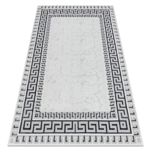 RugsX Allure Rug in White Size: 120cm x 170cm White Unisex 120cm x 170 cm