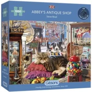 Gibsons Abbey's Antique Shop 1000 Piece Jigsaw Puzzle
