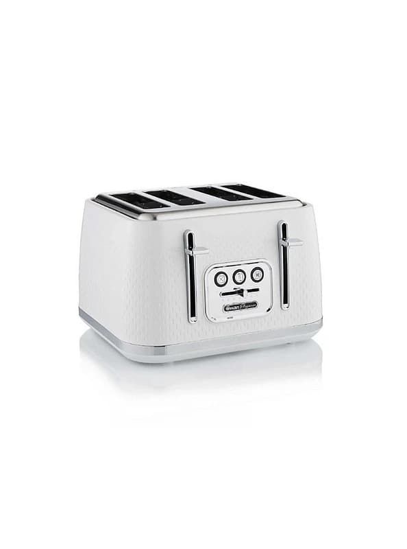 Swan ST19025WHT 4 Slice Toaster