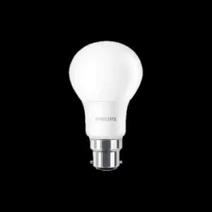 Philips CorePro LED Bulb ND 8W-60W A60 B22 827 UK - 57763901