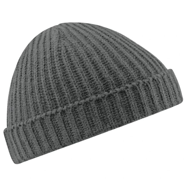 Beechfield Beechfield Trawler Beanie in Light Grey Light Grey One Size Unisex 5063417909668