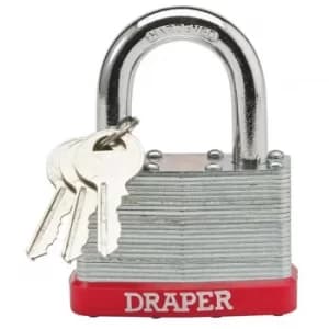Draper 65mm Laminated Steel Padlock