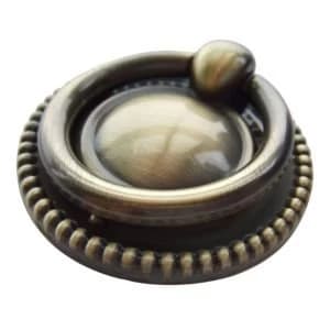 BQ Brass Effect Oval Furniture Pull Handle Pack of 1