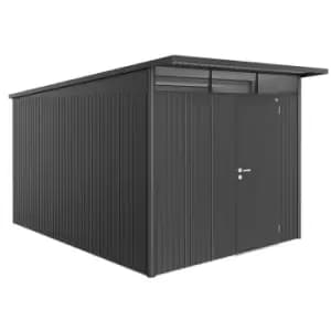 Biohort AvantGarde Metal Shed A8 Standard door 8' 5'' x 12' 4'' - Dark Grey