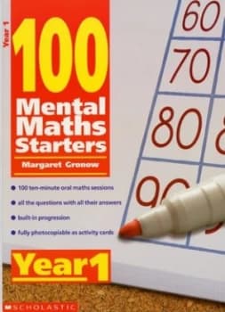 100 Mental Maths Starters by Margaret Gronow Paperback