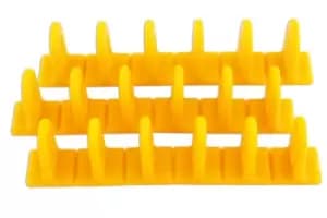 Power-TEC 92349 Yellow Multipads 6x50 Pack of 3