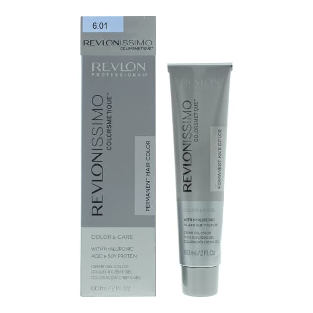 Revlon Revlonissimo Colorsmetique Permanent Hair Color 60ml - 6.01 Dark Natural Ash Blonde