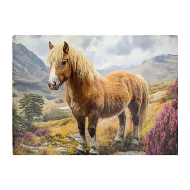 Warren Reed Designer Eriskay Pony In The Highlands Chopping Board