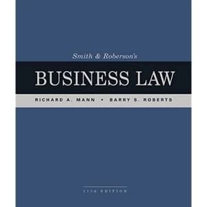 Smith and Robersons Business Law Hardback 2016