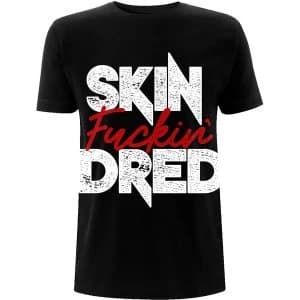Skindred - Skin Funkin' Dred Unisex Large T-Shirt - Black