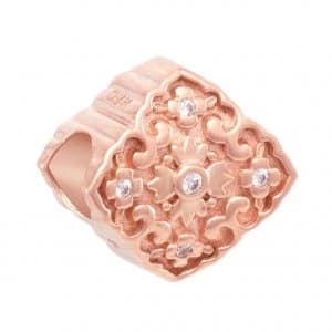 Chamilia Blush Blossom Medallion Charm