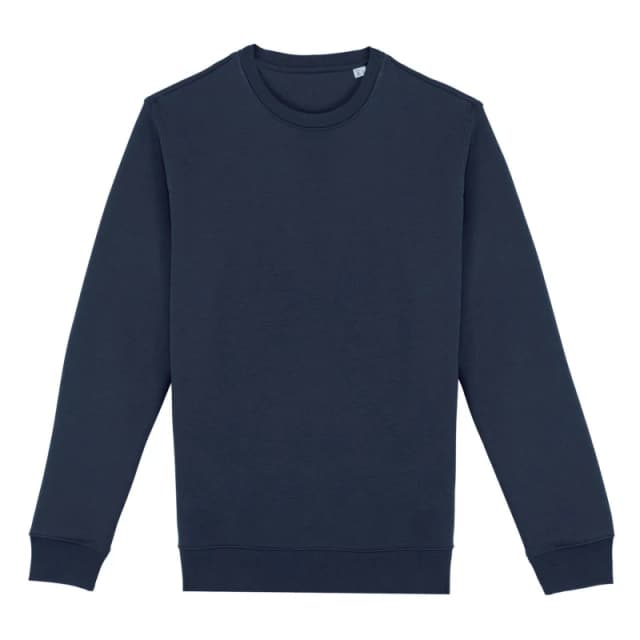Native Spirit Mens Crew Neck Sweatshirt in Navy Size: XS Navy Male XS