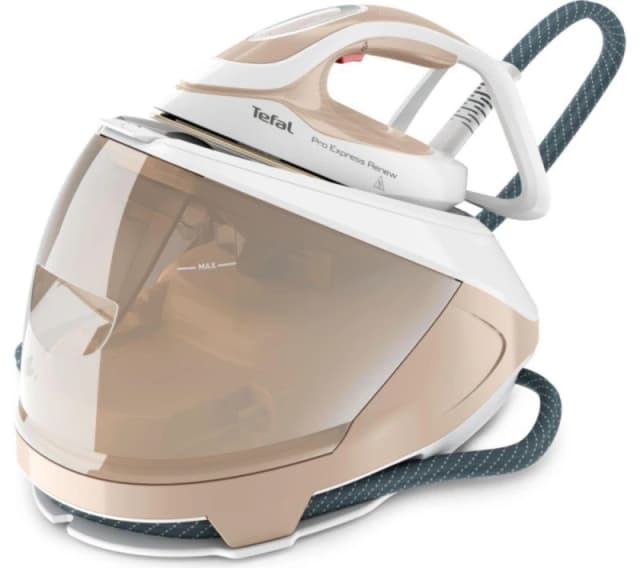 TEFAL Pro Express Eco GV9E22G0 Steam Generator Iron - Argile Moonlight, Cream,White 3121040094891