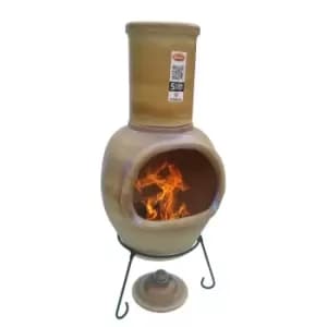 Gardeco Asteria Chiminea - Cappucino