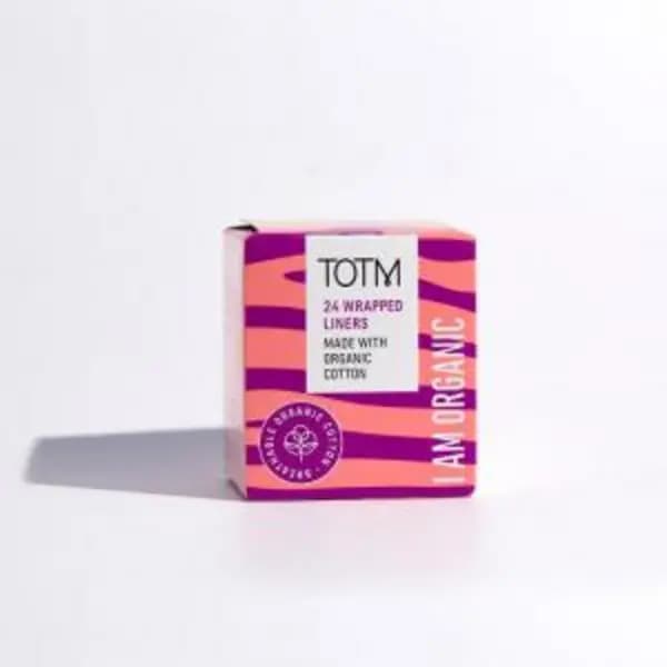 TOTM TOTM Organic Wrapped Cotton Liners (Pack 24) - 0606013 0606013