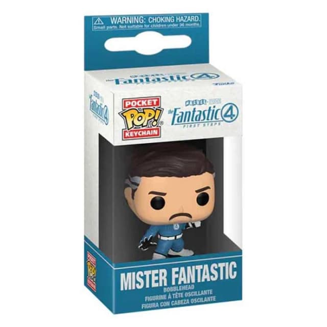 AJ Toys & Books Funko Pop Keychain: Fantastic Four S1 - Mister Fantastic