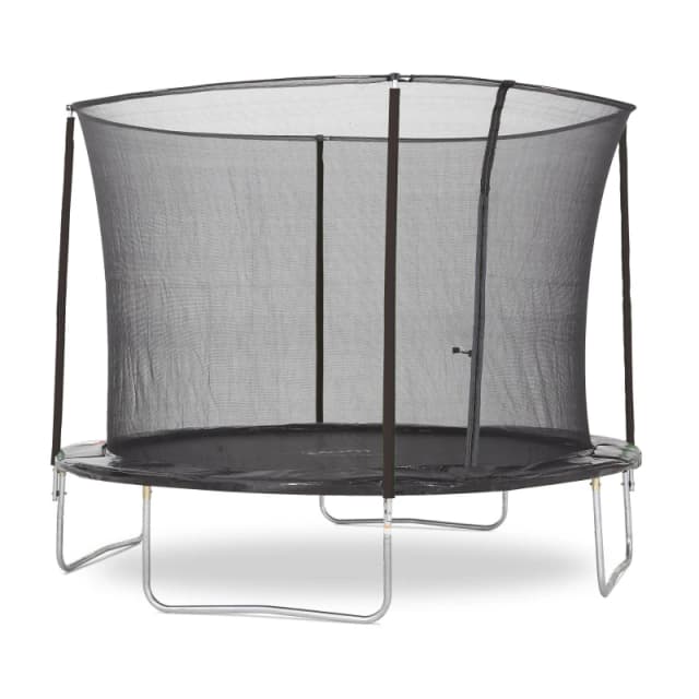 Plum Play Plum 10ft Fun Springsafe Trampoline & Enclosure - Black unisex 305 x 305