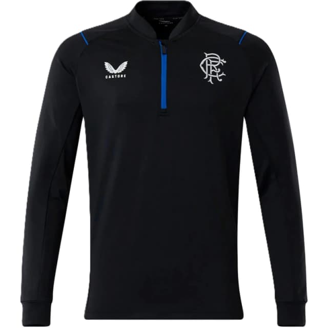 Castore quarter Zip Fleece Black male 2XL