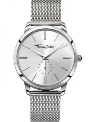 THOMAS SABO Mens Rebel Spirit Stainless Steel Mesh Bracelet Watch...