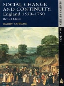 Social Change and Continuity by Barry Coward Paperback