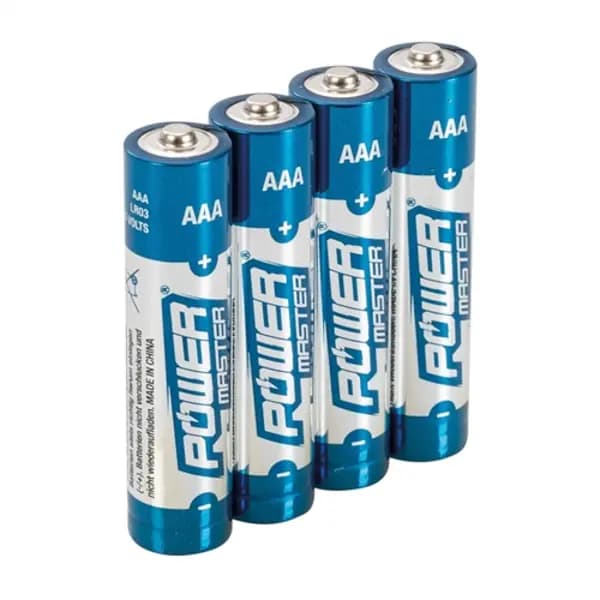 Powermaster AAA Super Alkaline Battery LR03 4pk - 4pk 537212