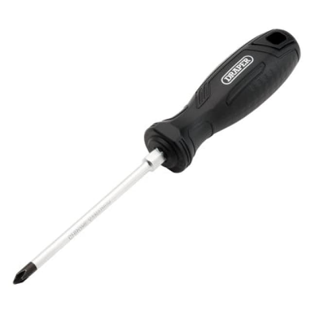 Draper 13492 Phillips Hard Grip Screwdriver, PH1 x 100mm 13492