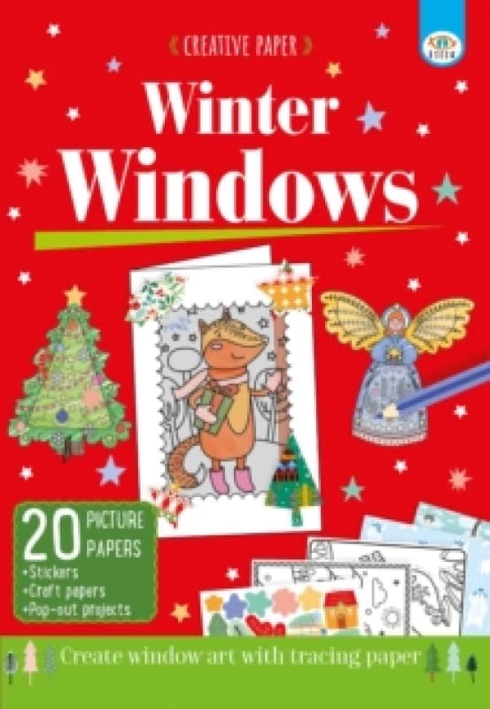 Creative Paper: Winter Windows : Creative window art with tracing paper Paperback / softback